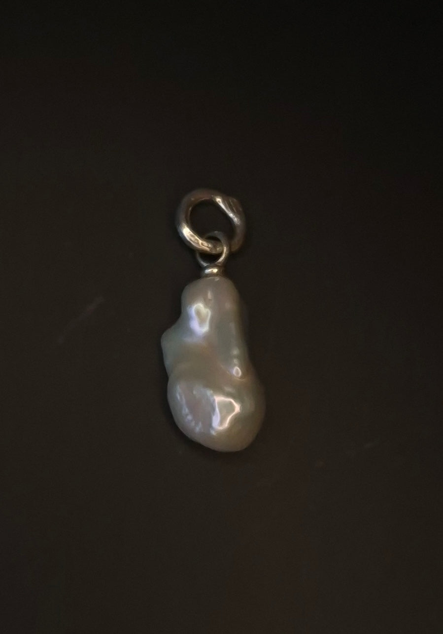 Flameball Baroque Pearl Pendant